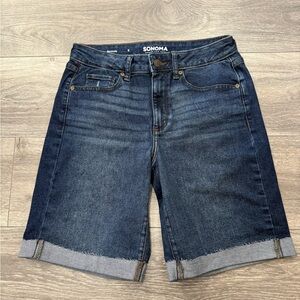 Sonoma Light Blue Bermuda Shorts